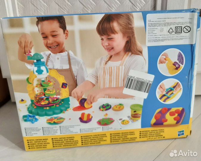 Play doh Карусель сладости