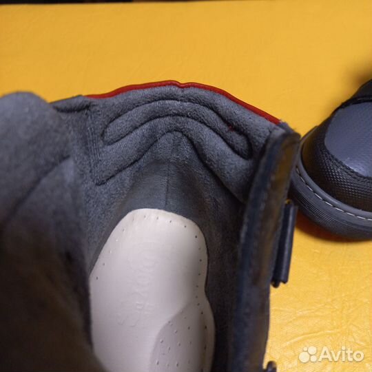 Ботинки демисезонные для мальчика, 35 размер