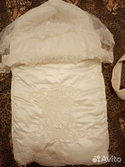 Тёплый конверт на выписку