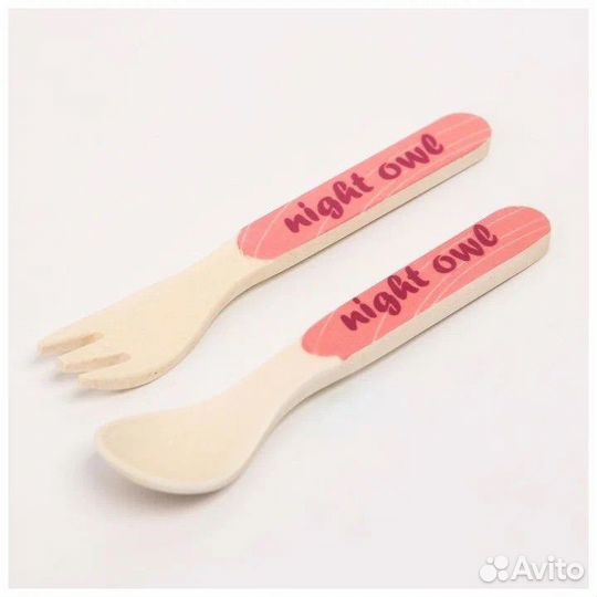 Детская бамбуковая посуда