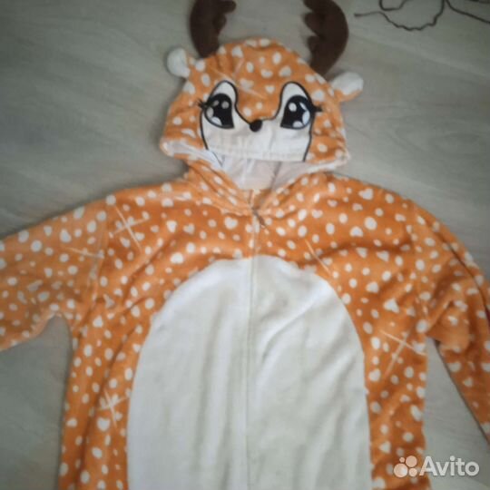 Пижама кигуруми оленëнок