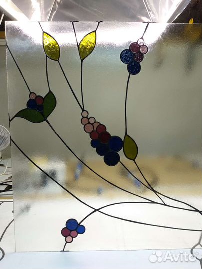 Цветные окна. Тиффани. Витраж