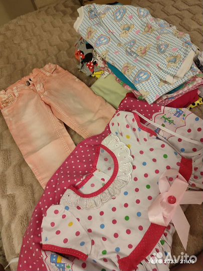 Пакет вещей на девочку 3-5 лет