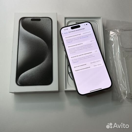 iPhone 15 Pro, 128 ГБ