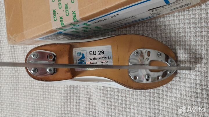 Фигурные коньки WiFA Prima Set, размер 29