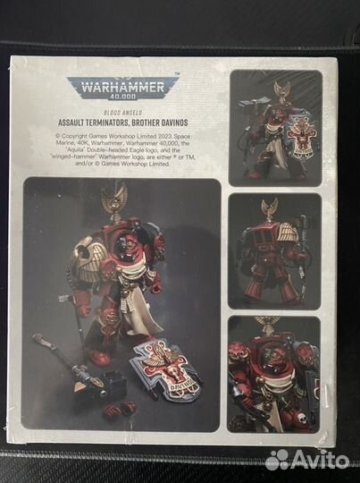 Warhammer 40000: Blood angels brother Davinos