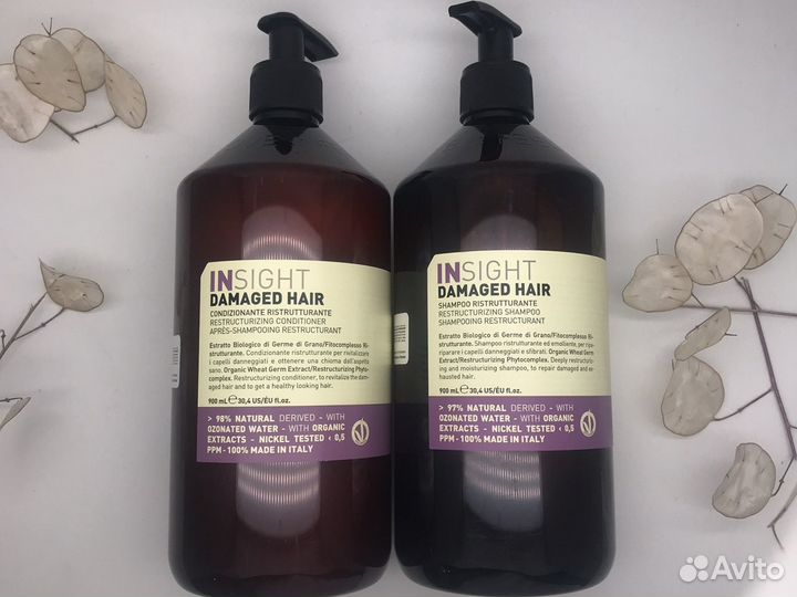 Insight кондиционер и шампунь для поврежденных
