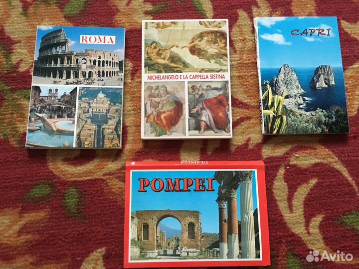 Иностранные открытки - 25 наборов - 326 открыток