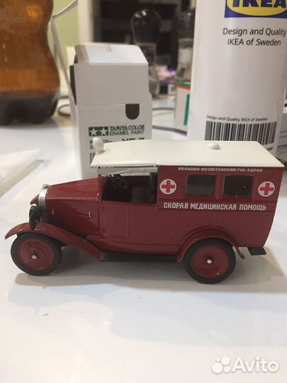 Модель автомобиля амо-Ф-15 1:43