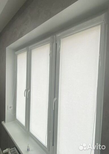 Рулонные шторы в коробе и с направляющими C7083