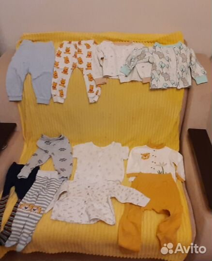 Детские вещи пакетом для мальчика 80