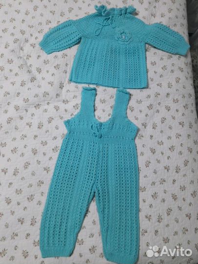 Вязаный костюм