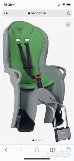 Детское велокресло hamax