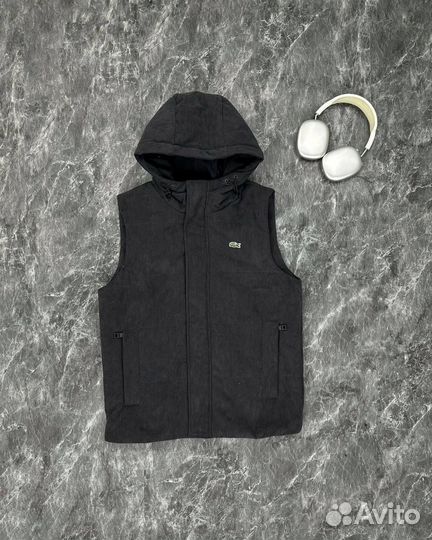 Жилетка мужская lacoste вельветовая