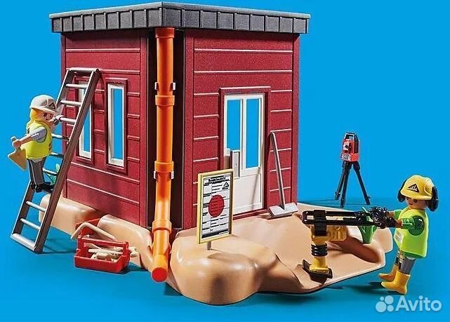 Playmobil City Action 70443 Мини-экскаватор, 117 дет