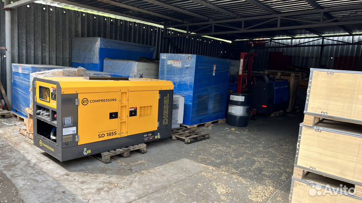 Дизельный компрессор