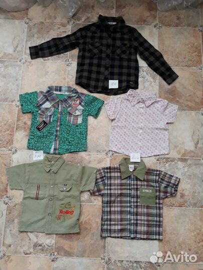 Пакет вещей на мальчика 1.5-2-3 года или выборочно