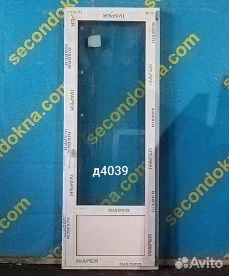 Дверь пластиковая Б/У 2060(в)х760(ш)