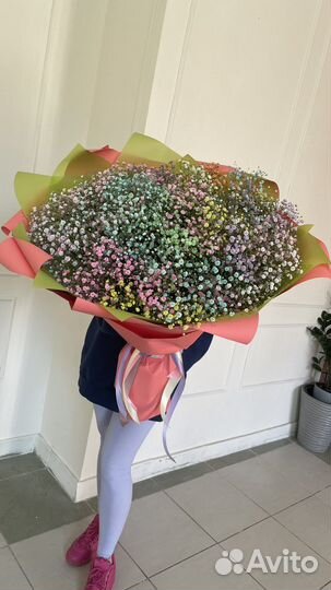 Букет из гипсофилы