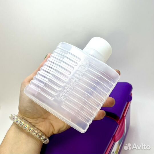 Ланч-бокс Sistema 2л, 4х-секционный, с бутылкой