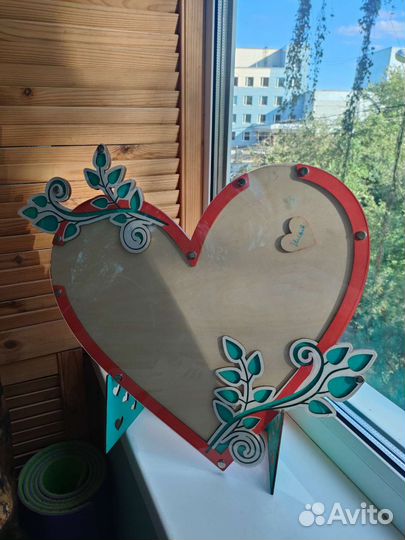 Сердце для пожеланий на свадьбу