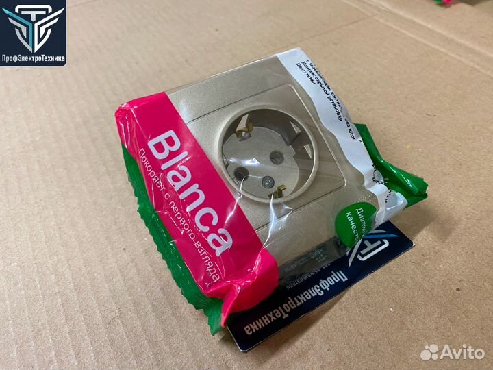 Розетки и выключатели Schneider Blanca С/У Титан