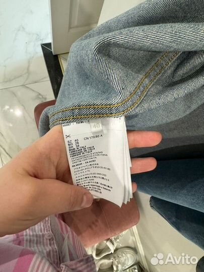 Джинсовая рубашка prada оригинал