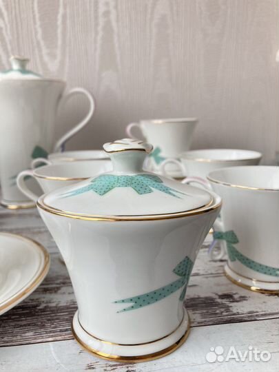 Кофейный сервиз, английский дизайн