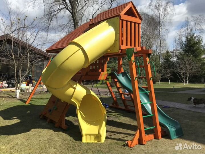 Детская игровая площадка Крепость Фани Deluxe 2