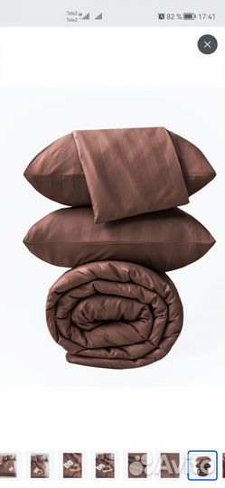 Комплект постельного белья евро