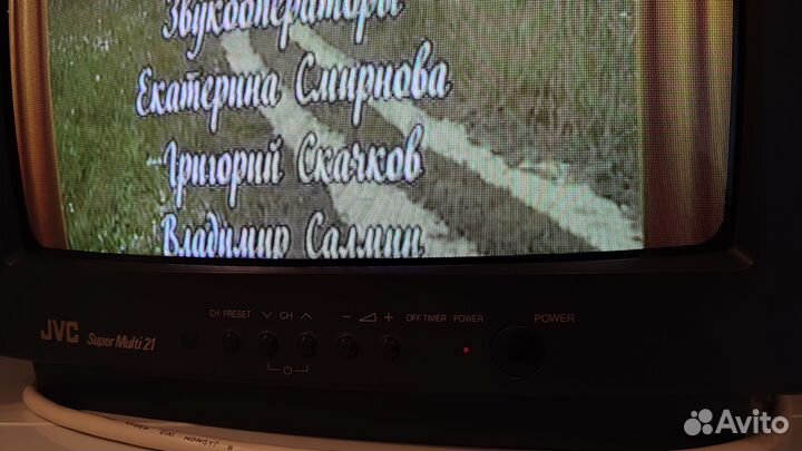 Телевизор JVC кинескопный небольшой