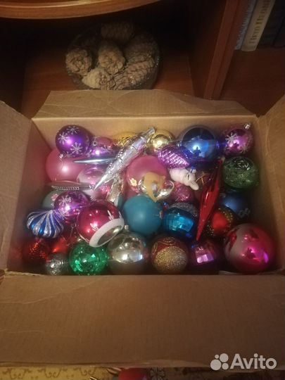 Елочные игр-ки из ссср(Звезда Снегурка Дед Мороз)