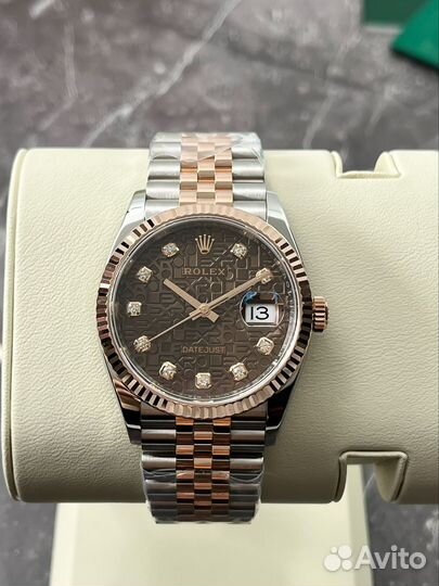 Rolex Datejust 36 Gray Jubilee Diamonds Dial