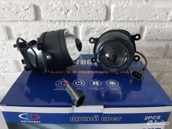 LED птф Веста, Гранта FL, Ford, Renault Mitsubishi