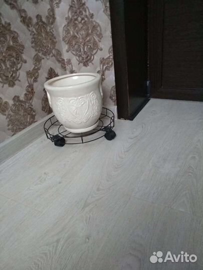 Керамический горшок для цветов напольная бу