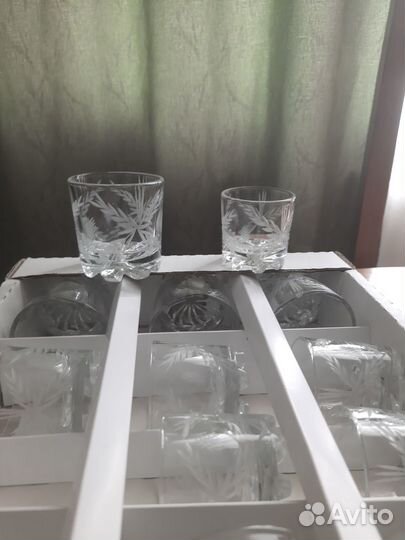 Хрустальные стаканы для виски