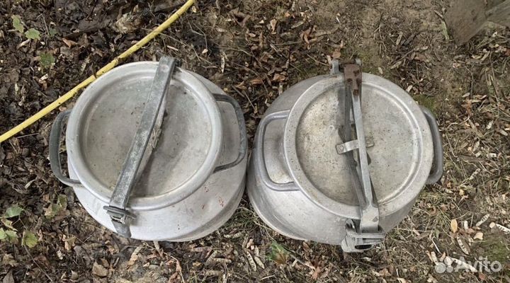 Алюминиевые бидоны периода СССР