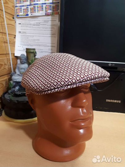 Kangol mini check cap M