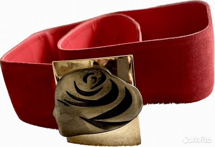 Замшевый и кожаный пояса