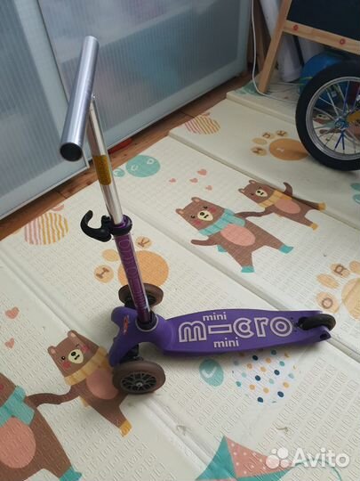 Самокат детский трехколесный Micro mini