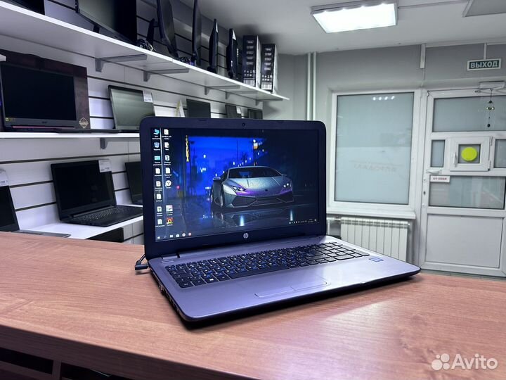 Hp бизнес core i7-7500u + 8 ram + ssd