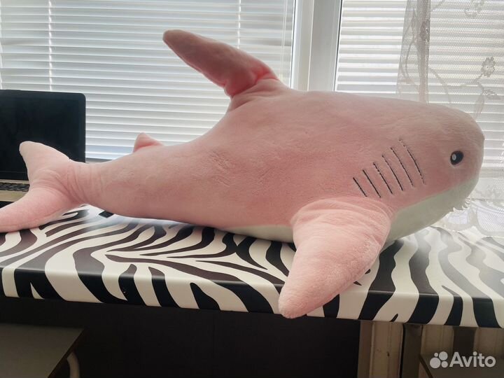 Мягкая игрушка акула 100 см