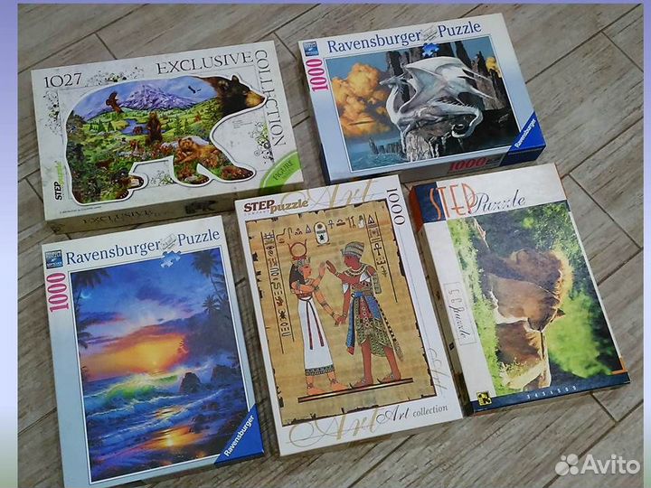 Пазлы мозаики Ravensburger, Step