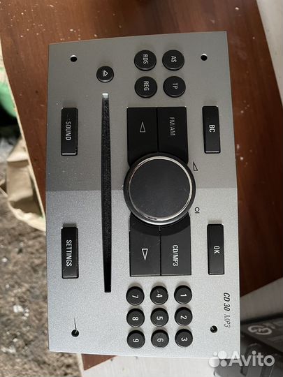 Штатная магнитола опель зафира б