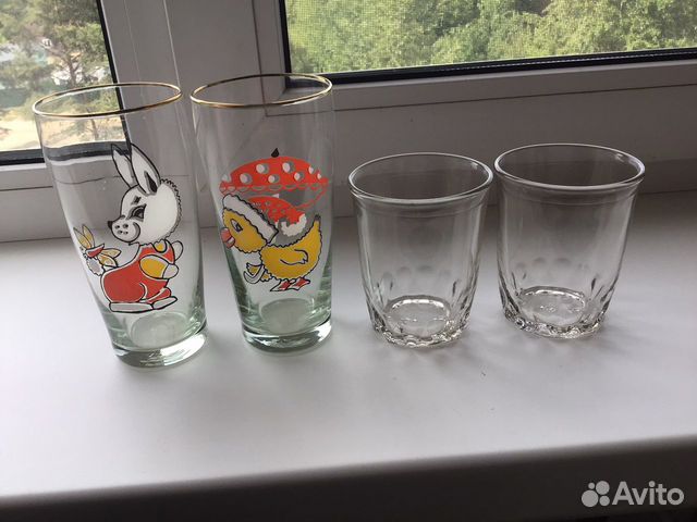 Стаканы ссср, бокалы для кофе