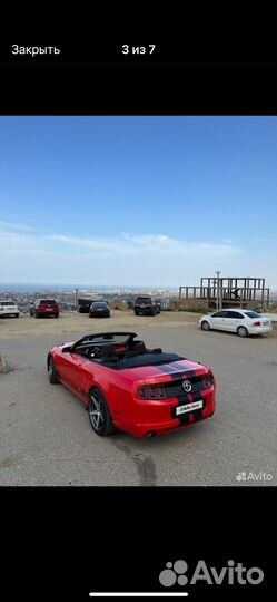 Кабриолет прокат авто