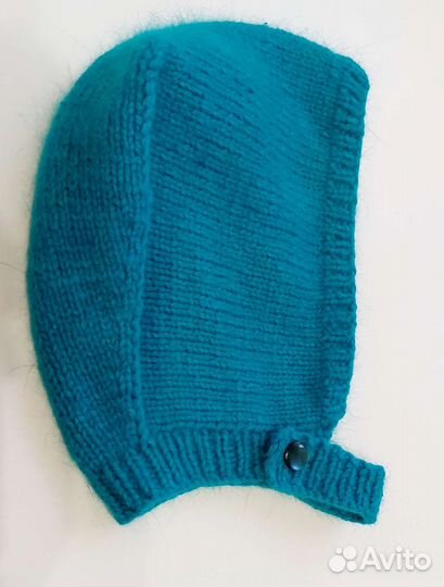 Чепчик вязаный женский