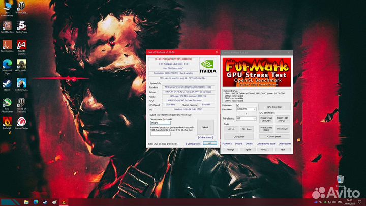 Компьютер для учёбы/игр FX 6300 + GTX 660 + 8GB