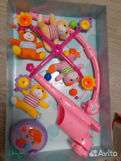 Мобиль музыкальный на детскую кроватку