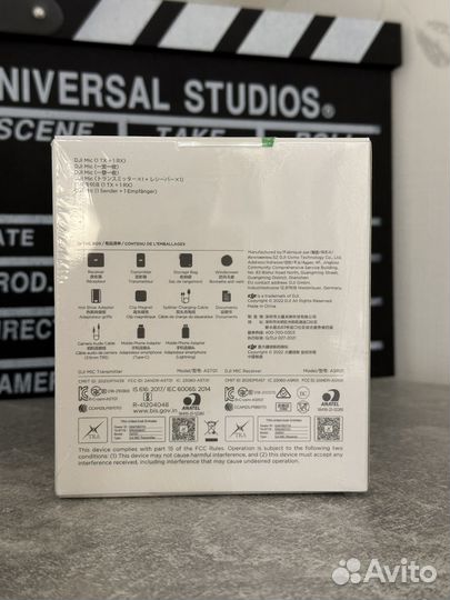 Микрофон dji mic (1tx+1rx)